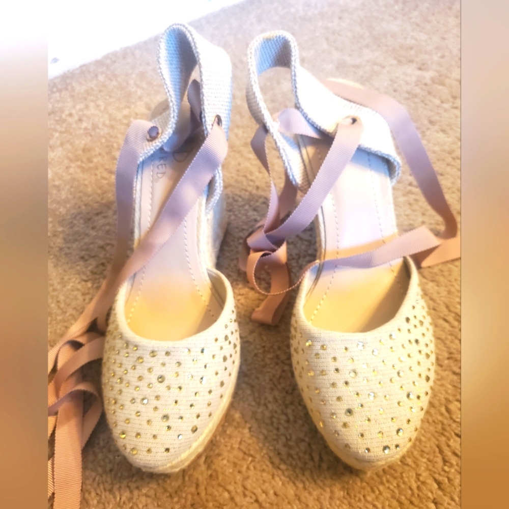 Women's Tan Espadrille Shoes